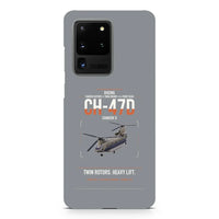 Thumbnail for Boeing CH-47D design on samsung case - gray