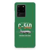 Thumbnail for C-54D Skymaster design on samsung case - green