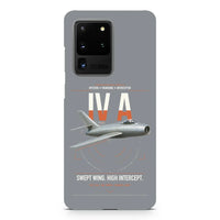 Thumbnail for Dassault Mystère IV A design on samsung case - gray