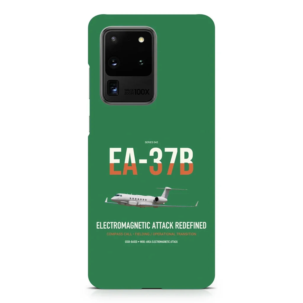 EA-37B Compass Call design on samsung case - green