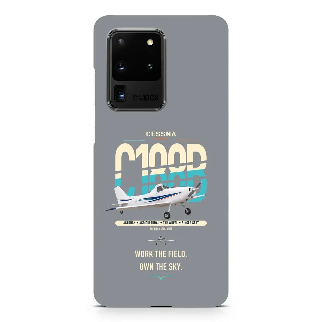 Cessna A188B AgTruck design on samsung case - gray
