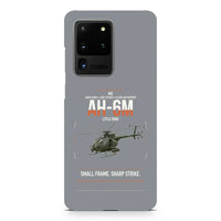 Thumbnail for MD AH-6M Little Bird design on samsung case - gray