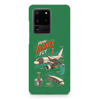 Thumbnail for How Planes Fly V2 design on samsung case - green