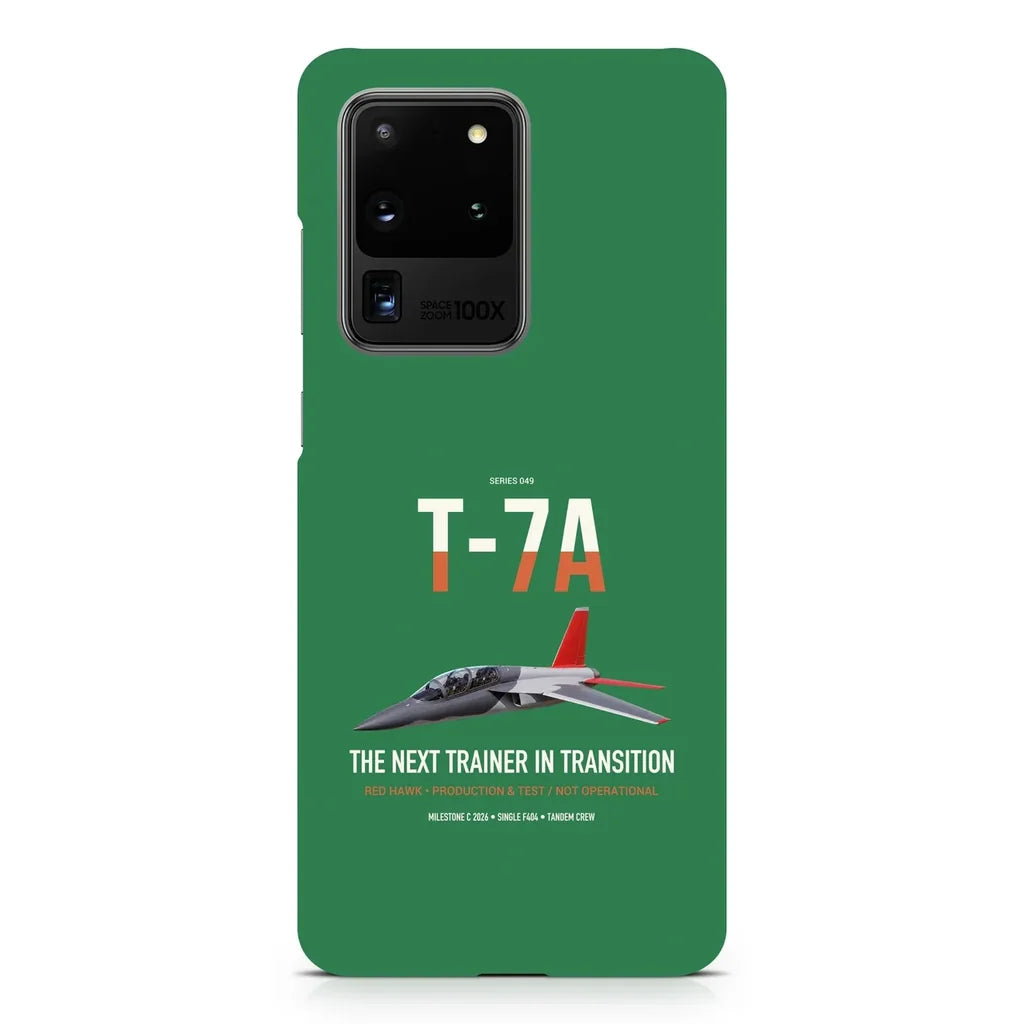 T-7A Red Hawk design on samsung case - green