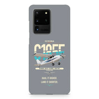 Thumbnail for Cessna A185F Skywagon design on samsung case - gray