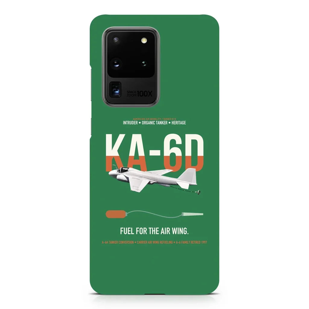 KA-6D Intruder design on samsung case - green