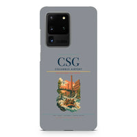 Thumbnail for Columbus Airport CSG design on samsung case - gray