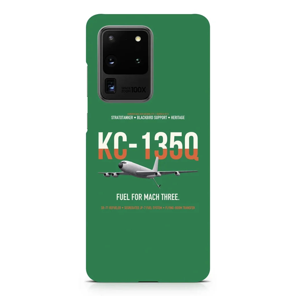 KC-135Q Blackbird Tanker design on samsung case - green