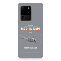Thumbnail for Leonardo AW101 Merlin HM2 design on samsung case - gray