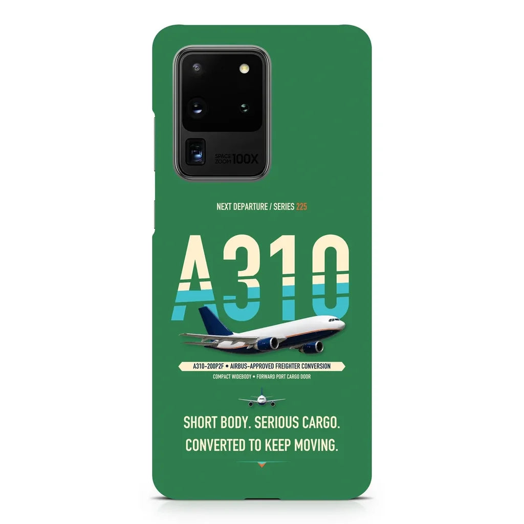 Airbus A310-200P2F design on samsung case - green
