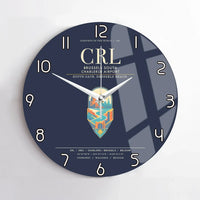 Thumbnail for Brussels South Charleroi Airport CRL Wall-Clock No-Frame - Navy Blue