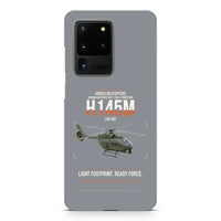 Thumbnail for Airbus Helicopters H145M LUH SOF design on samsung case - gray