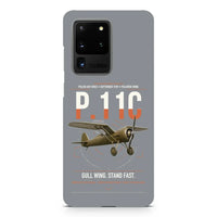 Thumbnail for PZL P.11c design on samsung case - gray
