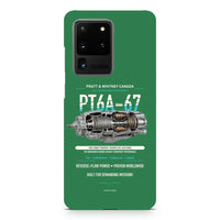 Thumbnail for PT6A-67 design on samsung case - green