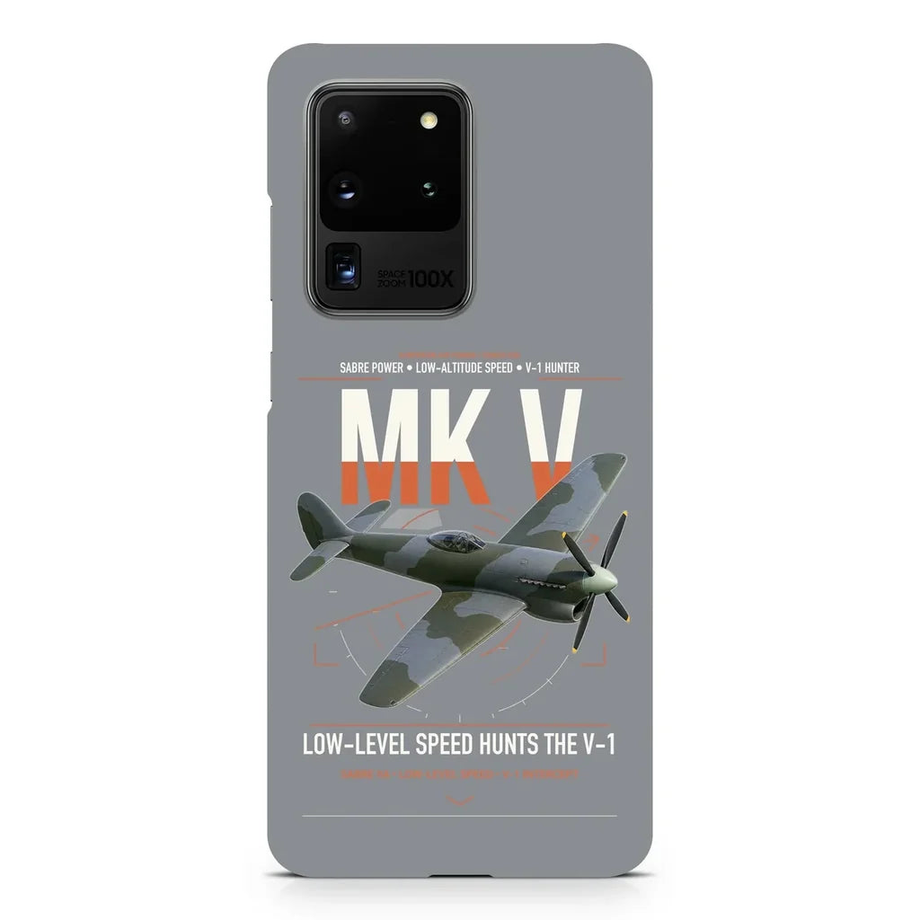 Hawker Tempest Mk V design on samsung case - gray