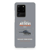 Thumbnail for Bell 407GXi design on samsung case - gray