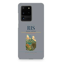 Thumbnail for Rishiri Airport RIS design on samsung case - gray