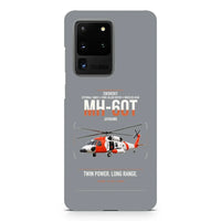 Thumbnail for Sikorsky MH-60T Jayhawk design on samsung case - gray