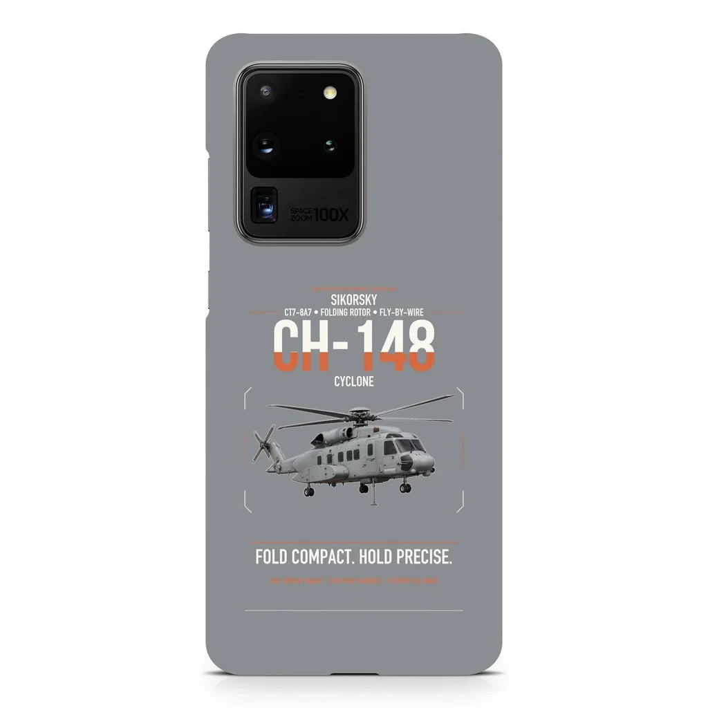 Sikorsky CH-148 Cyclone design on samsung case - gray