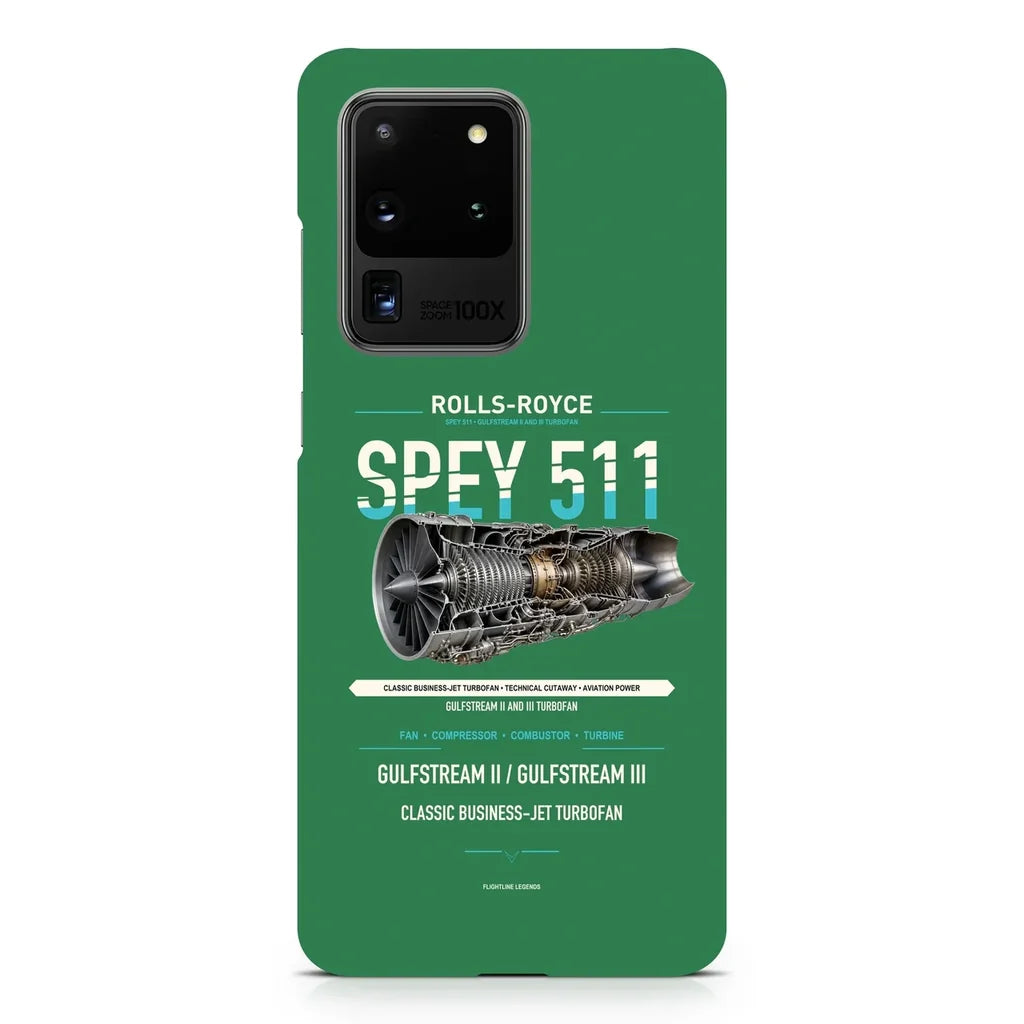 SPEY 511 design on samsung case - green