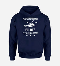 Thumbnail for People Fly Planes Pilots Fly Hoodie - view 11