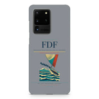 Thumbnail for Martinique Aimé Césaire International Airport FDF — Fort-de-France design on samsung case - gray