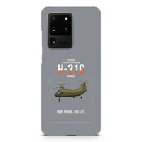Thumbnail for Piasecki H-21C Shawnee design on samsung case - gray