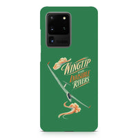 Thumbnail for Wingtip Reads Invisible Rivers design on samsung case - green