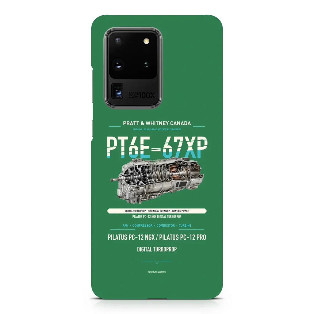 PT6E-67XP design on samsung case - green