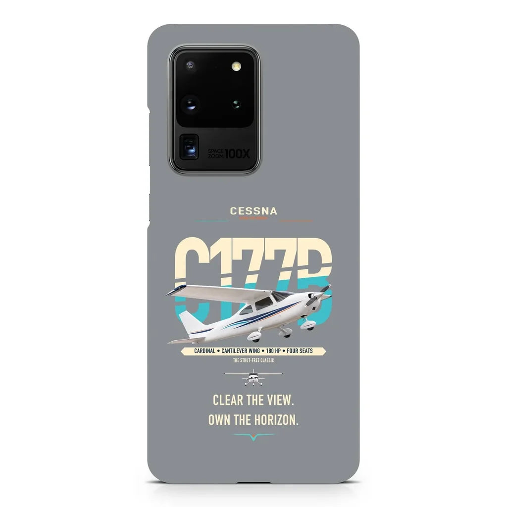 Cessna 177B Cardinal design on samsung case - gray