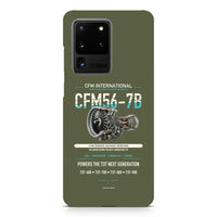 Thumbnail for CFM56-7B design on samsung case - green army