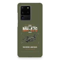 Thumbnail for Boeing MH-47G Chinook design on samsung case - green army