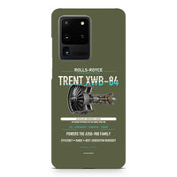 Thumbnail for TRENT XWB-84 design on samsung case - green army