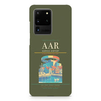 Thumbnail for Aarhus Airport AAR design on samsung case - green army