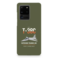 Thumbnail for T-38C Talon design on samsung case - green army