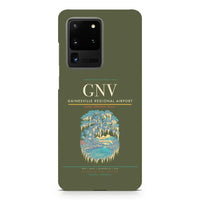 Thumbnail for Gainesville Regional Airport GNV design on samsung case - green army