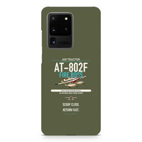 Thumbnail for Air Tractor AT-802F Fire Boss design on samsung case - green army