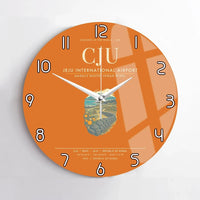 Thumbnail for Jeju International Airport CJU Wall-Clock No-Frame - Orange