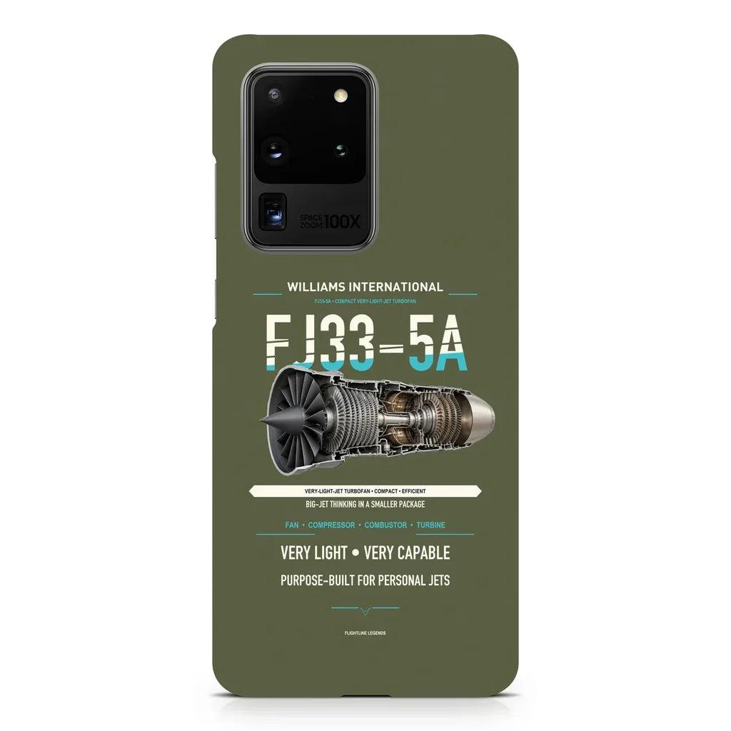FJ33-5A design on samsung case - green army