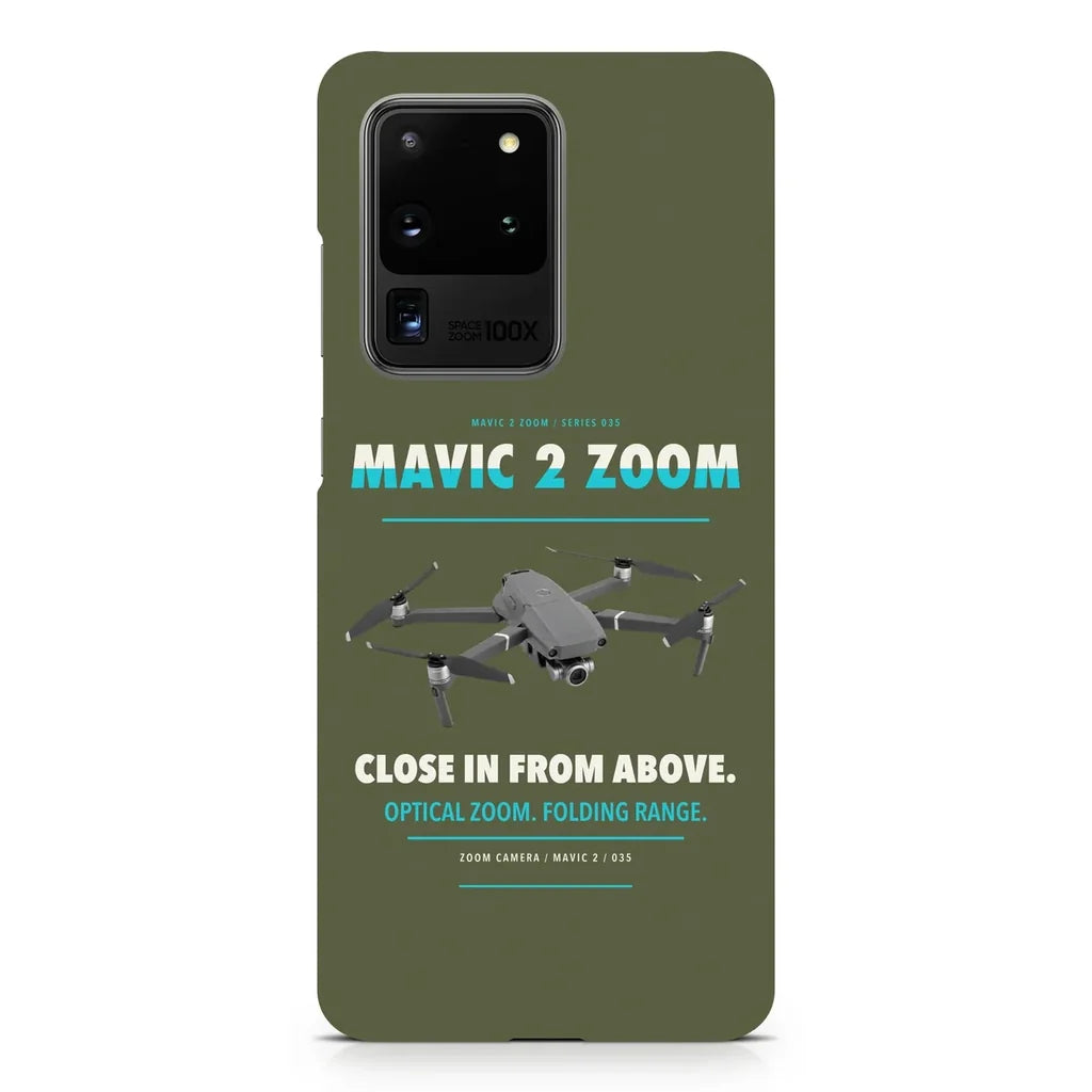DJI Mavic 2 Zoom design on samsung case - green army