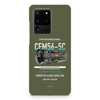 Thumbnail for CFM56-5C design on samsung case - green army