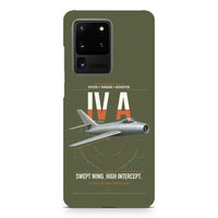 Thumbnail for Dassault Mystère IV A design on samsung case - green army