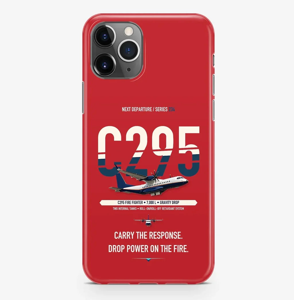 Airbus C295 Firefighter Case ProMax design on red iphone case promax