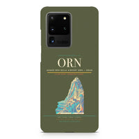 Thumbnail for Ahmed Ben Bella Airport ORN — Oran design on samsung case - green army