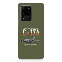 Thumbnail for C-17A Globemaster III design on samsung case - green army
