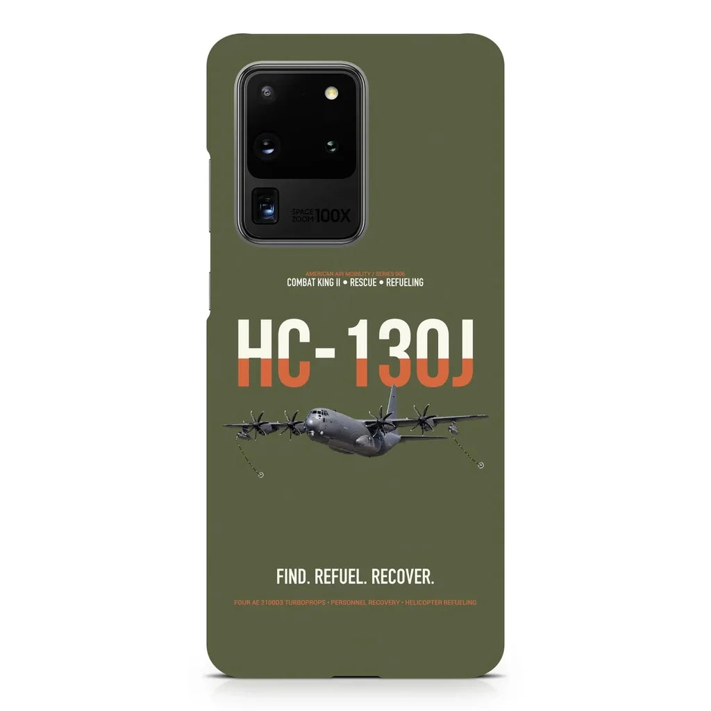 HC-130J COMBAT KING II design on samsung case - green army