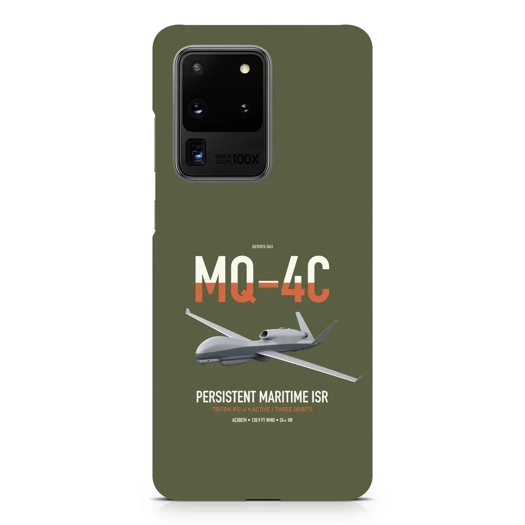 MQ-4C Triton IFC-4 design on samsung case - green army
