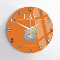 Thumbnail for Havana Jose Marti International Airport HAV Wall-Clock No-Frame - Orange