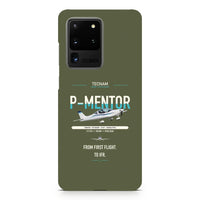 Thumbnail for Tecnam P-Mentor design on samsung case - green army