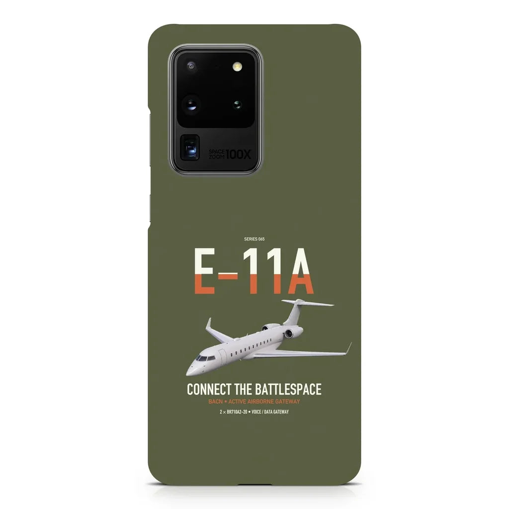 E-11A BACN design on samsung case - green army